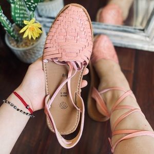 Huaraches mexicanos 100% made out of leather